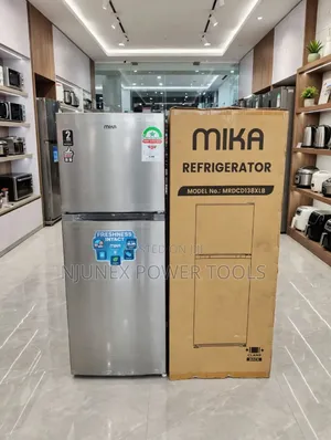 Mika 138-Liter Double Door Refrigerator