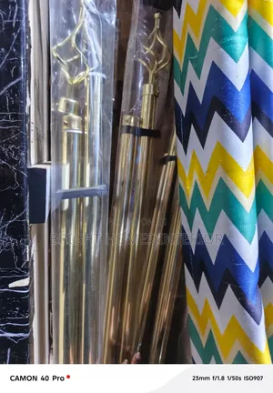 Fimbo ya Pazia ya Double 2m - Home Interiors