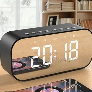 HAVIT M3 Spika ya Bluetooth na Saa ya Alarm (Nyeusi)
