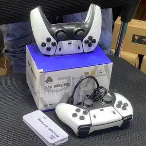 Portable Game Stick 4K 64GB na Vitufe Vya Wireless Viwili