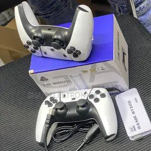 4K Retro Arcade Console na Vidhibiti Viwili Visivyo na Waya