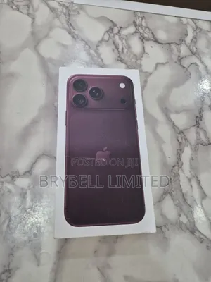 iPhone 18 Pro Max 256GB Mpya Burgundy