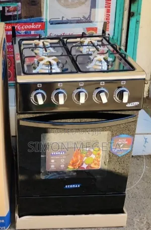 Ecomax 50*55 Four Gas Burner with Electric Oven