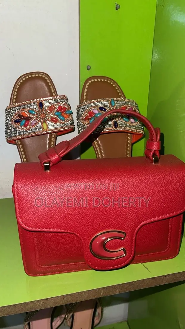 Coach Red Handbag - 1