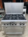 Industrial Six Burner Gas Cooker - 1