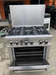 Industrial Six Burner Gas Cooker - 3