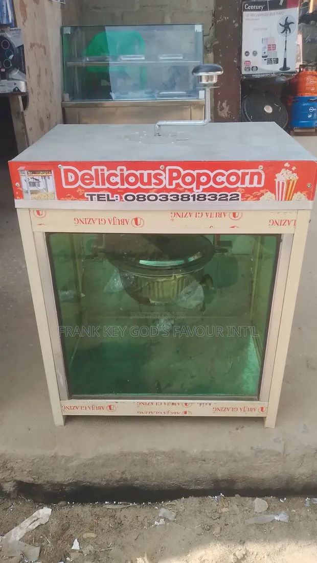 Brand New Electric Popcorn Machine - 1