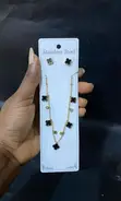 Charm Necklace and Earring Set - 3