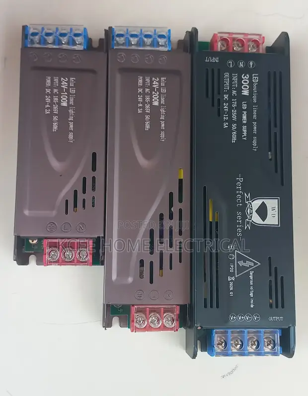 24V 100W LED Power Supply Driver for Linear & Profile Lights - 1