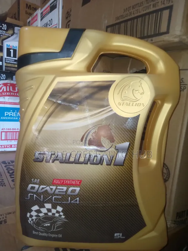 Stallion 1 Engine Oil 0W-20 5L - 1