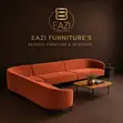 Eazi Furniture Curved Modular Sectional Sofa - 2