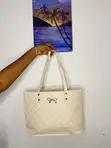 Spacious Leather Tote Bags - 3