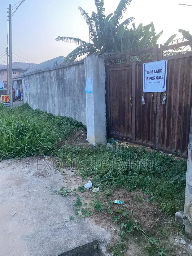1 Plot Fenced Gated Dry Land for Sale, Choba Port Harcourt - 1