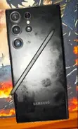 Samsung Galaxy S23 Ultra 256GB Black (Used, Cracked Screen) - 3