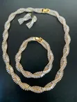 PMM Jewellery Gold Accessories Set - 1