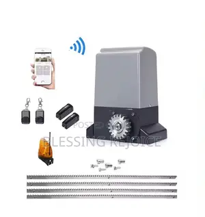 1200KG Automatic Sliding Gate Opener with Remote & WiFi