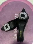 Gucci Black Classic Heeled Sandals - Size 39 - 1