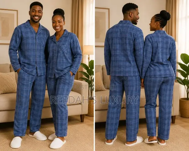 3-in-1 Plaid Unisex Pyjamas - 1