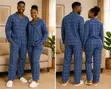 3-in-1 Plaid Unisex Pyjamas - 1