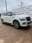 2017 Infiniti QX80 White - 1