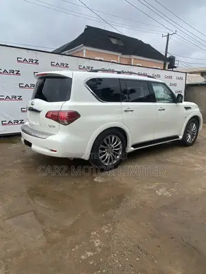 2017 Infiniti QX80 White
