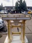 52x42 Inch White & Gold Podium - 3