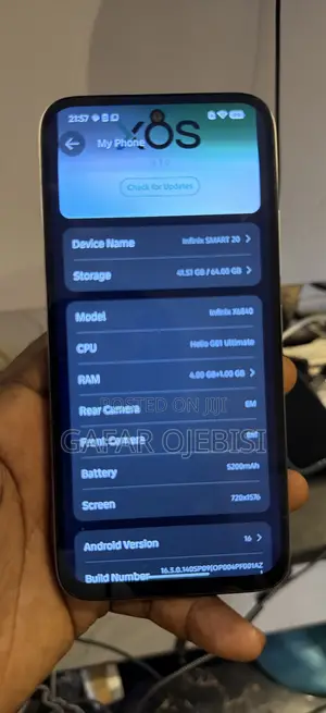 Infinix Smart 20 64GB Gray