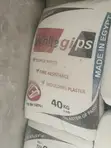 Whitegips POP Plaster - 40kg - 1