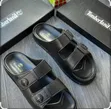 Goodiestores Men's Black Slip-On Sandals - 4