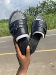 Hermes Female Palm Leather Slippers - 3
