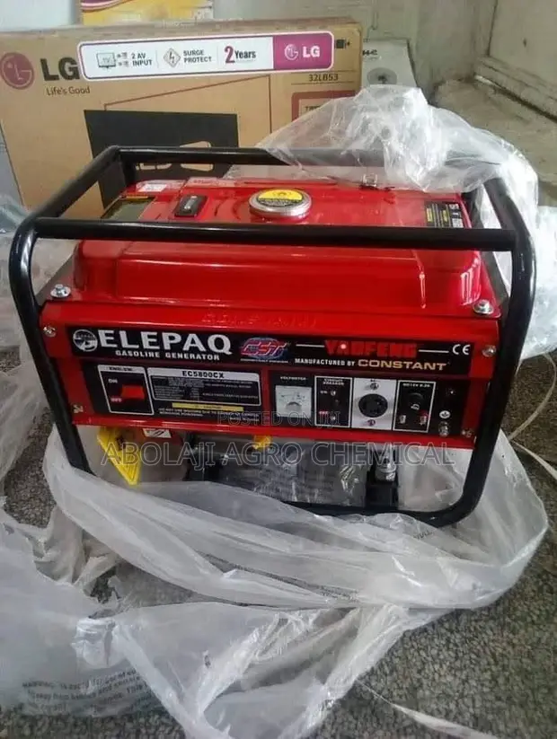 Elepaq SV6800E2/SV6900EZ Generator 4.5KVA - 1