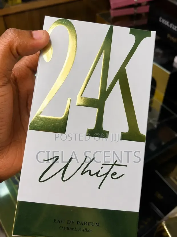 24K White Perfume 100ml EDP - Brand New & Sealed - 1