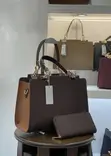 Luxury Genuine Leather Handbag - Medium - 1