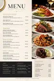 Restaurant Menu Printing in Lekki | Custom Menu Cards - 1