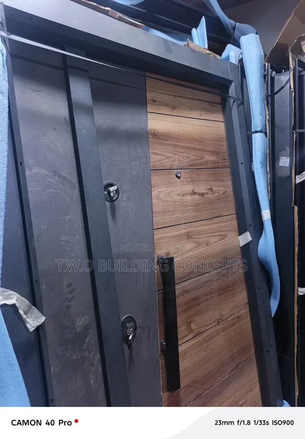Weather Shield Stainless Steel Double Front Door - 1