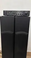 SOAIY LA-1600 Amplifier with 2 Standing Speakers - 1