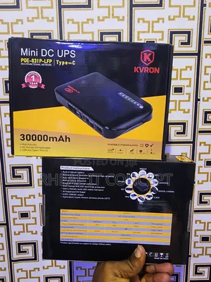 Kvron Mini DC UPS 30,000mAh (Router Power Bank)