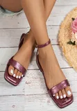 Hobo Gold Laid Flat Cross Sandals - 2