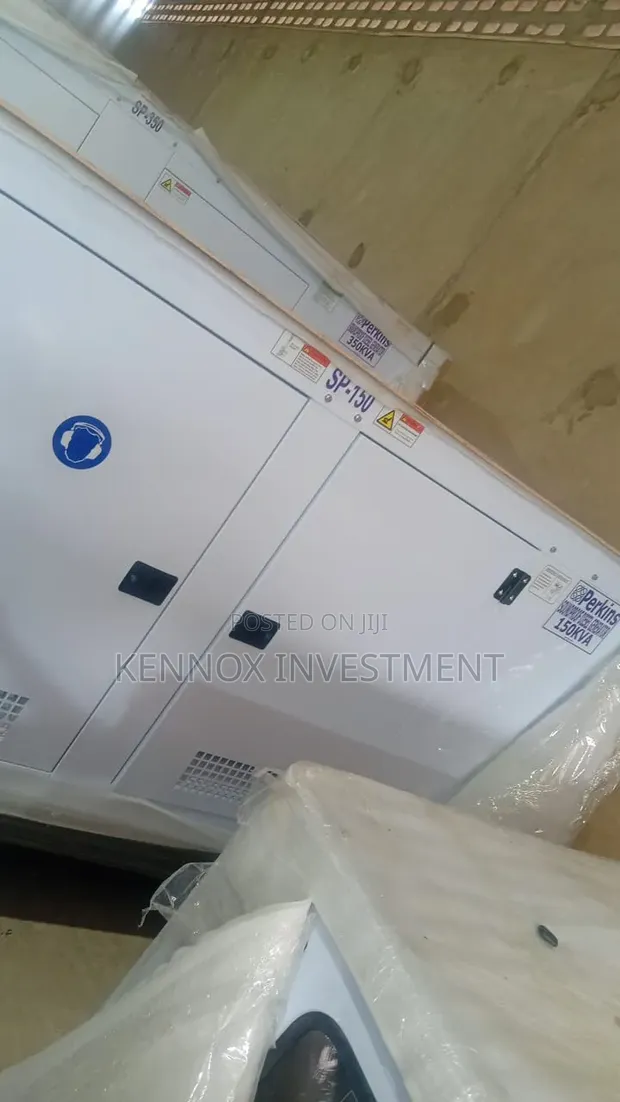 150kVA Perkins Soundproof Diesel Generator - 1