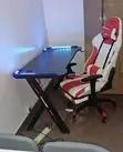 Used Gaming Table and Chair Set - 1
