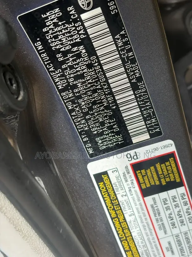 2016 Toyota Camry LE Sedan - Accident Free - 1
