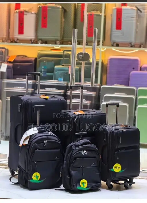 Set of 5 Leaves King Travel Bags - 1