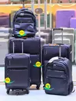 Set of 5 Leaves King Travel Bags - 3