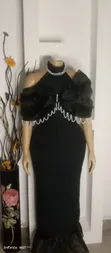 Elegant Black Corset Dress by Gant - 2