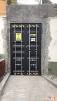 Custom Cargo Container Door Fabrication - 1