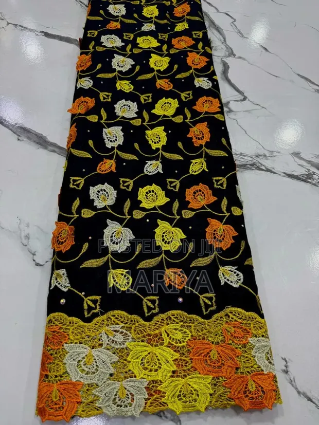 Quality Lagos Lace - Multi-Colour - 1