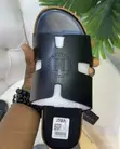Hermes Men's Leather Slides - Brand New - 1