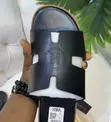 Hermes Men's Leather Slides - Brand New - 2