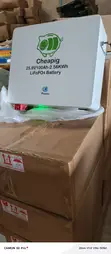2.5kWh LiFePO4 Battery - 25.6V 100Ah - 4