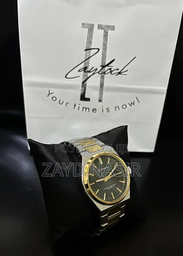 Curren Unisex Wristwatch - Silver/Gold - 1